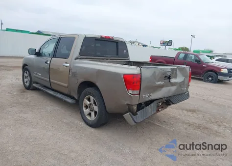 2007 Nissan Titan Se from USA, damaged, VIN 1N6BA07AX7N237884